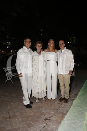 Ignacio Rivero, Loreto García Muriel,  Daniela González de Rivero e Ignacio Rivero