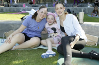 Alejandra Gaboardi, Isabella Ochoa y Mariana Gaboardi