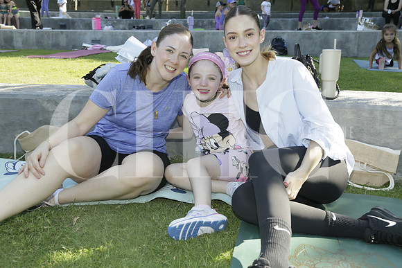 Alejandra Gaboardi, Isabella Ochoa y Mariana Gaboardi
