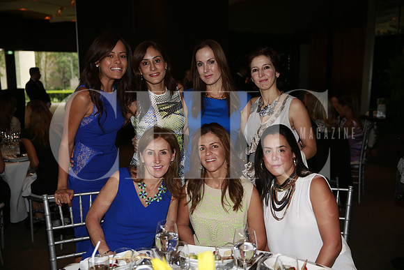 Margot Palau de Morales, Lucia de la Peña, Ana Garza de Treviño, Barbara Rodriguez, Laura Garza de Chapa, Marisa Vadldes y Pamela Garza de Zubiria