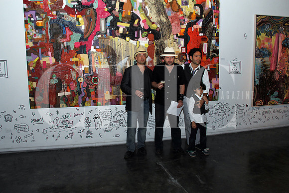 Ricardo Cucamonga, Chef Herrera, Raúl Cerrillo y Mateo Cerrillo