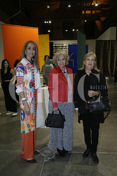 Alexandra Castro, Yolanda Garza y Delia Salinas