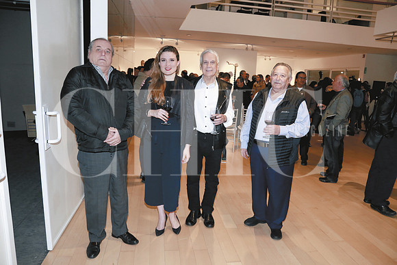 Roberto Lobeira, Susana Scharer,  Hernán Ramírez y Delfino Serna