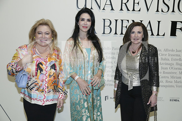 Marina Benavides, Martha de Ruíz y Marlene Dávila