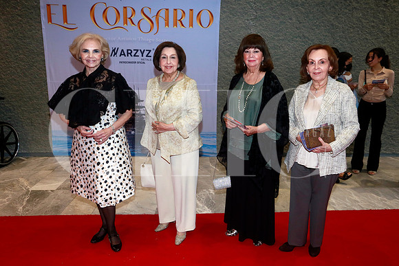 Sonia Garza Rapod, Magdalena Garza de Herrera, Piny Dominguez de Zambrano y Lupita Martínez de Marino