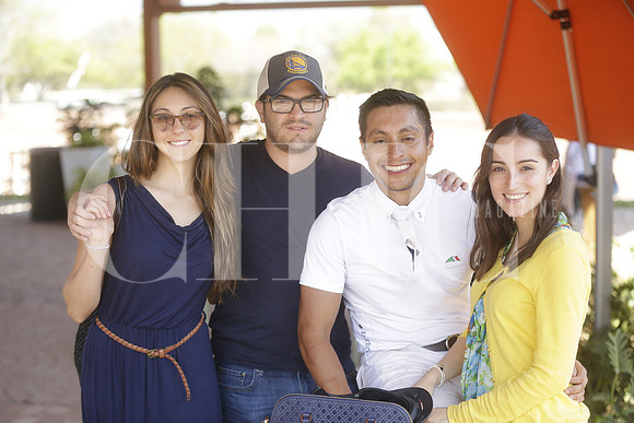 Vivi de Wapinski, Alan Wapinski, Pepe Luna y Nekane Arruti