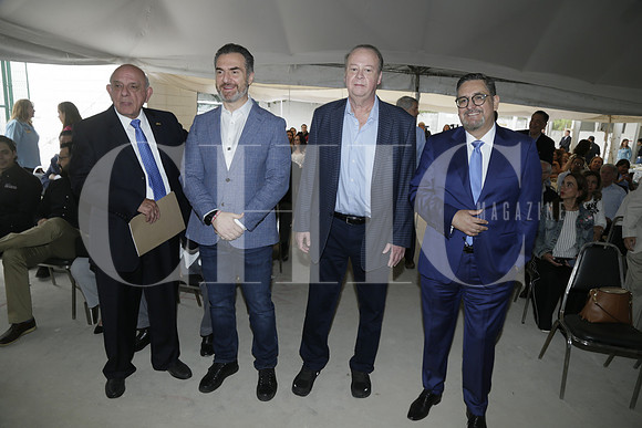 James Colyer, Adrian de la Garza, Luis David Ortiz y Oscar Reyes