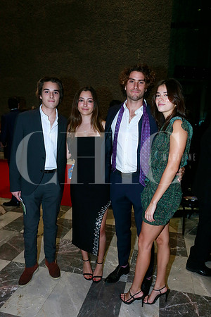 Luis Alfonso Camur, Syenna Garza, Diego Calderoni y Sara Treviño