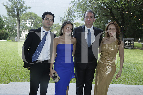 René Garza, Alana Belden, Rodrigo Belden y Lorena Arevalo