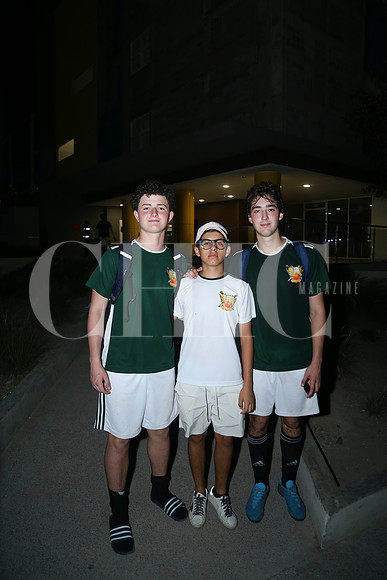 Salvador Oñate, Oscar Salas y Diego Marquez