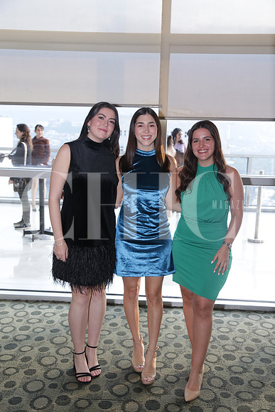 Isabela Zambrano, Valeria Fernández y Gabriela Rodarte