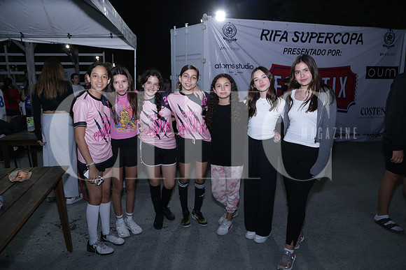Natalia Bilches, Sofia Meléndez, Romina Elizondo, Rafaela Barceli, Daniela Vela, Mariana Vela y Fernanda Flores 1