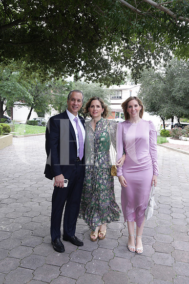 Jorge Safi, Martha García de Safi y Andrea Safi0