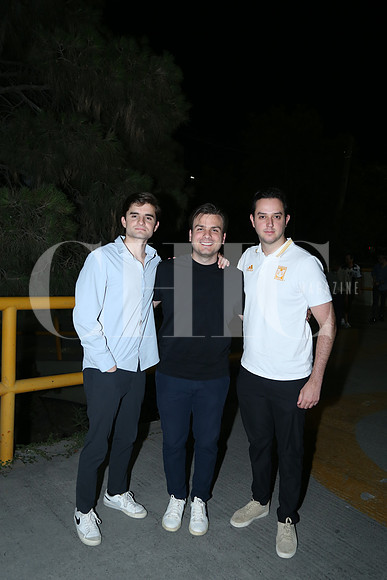 Carlos Llovera, José Andrés González y Pepe Maiz
