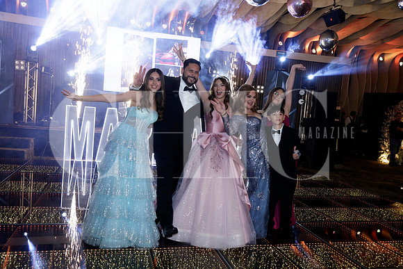 Mayra Garza, Adrián Garza, Mariana Garza, Mayra Valdez de Garza, Adrián Garza y Marcela Garza (3)