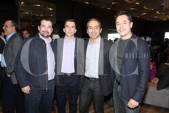 Pablo Odriozola, Marcelo de la Garza, Federico Clariond y Juan Clariond
