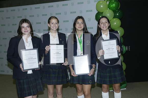 Fernanda De la Garza, Valeria García, Rebeca Muzquiz y Mariana Guajardo