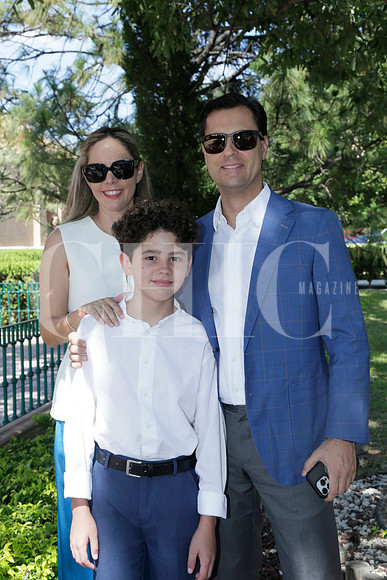Magda Montemayor, Ferrán González y Jesús Horacio González