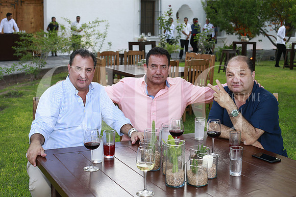 Guillermo Hinojosa, Jorge Vallarta y Javier Diaz