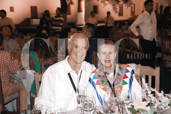 Alfonso Corcuera y Angy Bensen de Corcuera