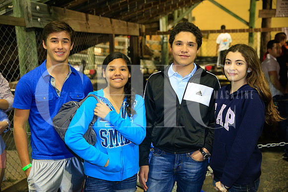 Carlos Fernández, Ana Victoria González, Jorge González y Marianne Gil