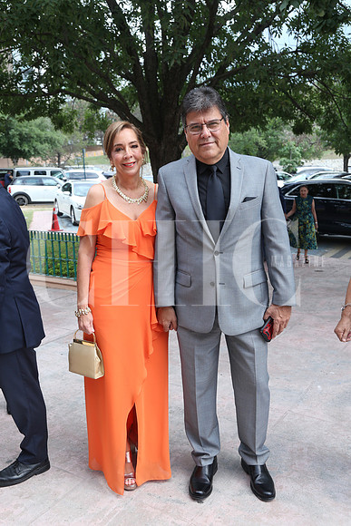 Sandra Cueva y Jorge Martínez