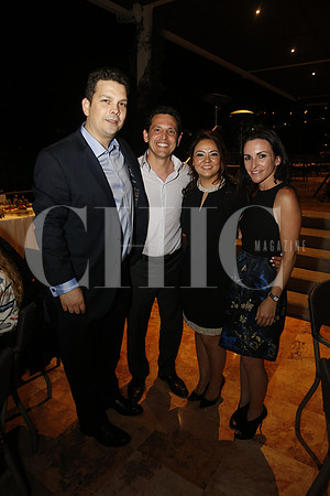 Ricardo Garza, Eduardo Garza T, Laila Kamar de Garza  y Lucía Elizondo de Garza T