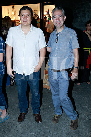 Oscar Estrada y Juan Rodrigo Llaguno