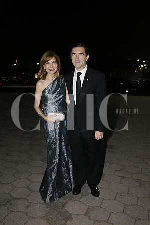 Cecilia Cantú de Fernández y Gerardo Fernández