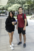 Danna Garate y Patricio Martínez