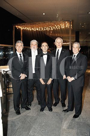 Raúl Martínez, Fedrico Elizondo, Juan Enrique Castillo, Mauricio Del Valle y Genaro Villarreal