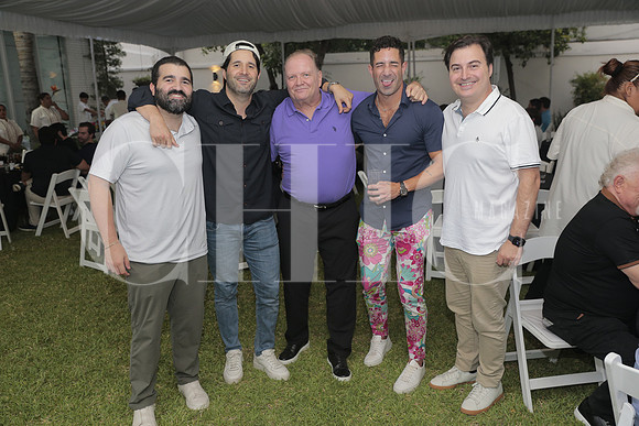 Ricardo Moreno, Sergio Moreno, Sharon Back, Rafa Moreno y Sebastian Meade 1