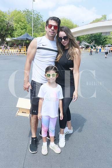 Alvaro Rojas, Mayra Zapatero y Estefania Rojas