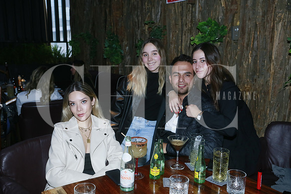 (Azia) Alma Martínez, maría Alejandra Salazar, Alejandro Hinojosa y Regina Madero