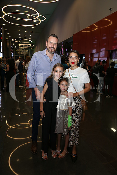 Ramiro Montemayor, Cristina Gutiérrez, Michelle Montemayor y Samantha Montemayor
