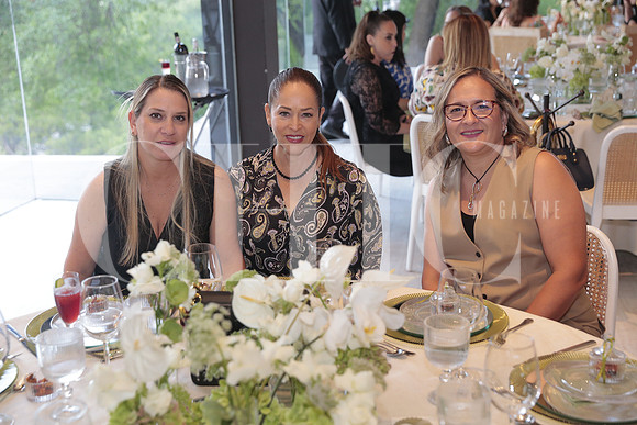 Olivia Salazar, Laura Concha Villarreal y Adriana Muelar