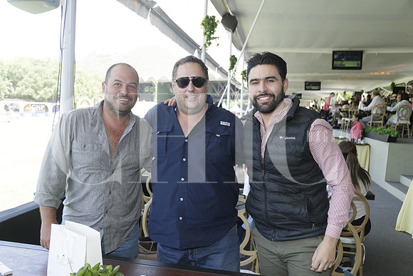 Javier Canales, Fernando Fernández y Roberto Banda