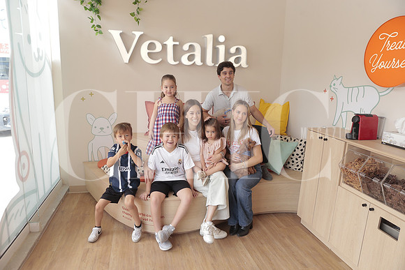 Emilio Garcia Triana, Cordelia Garcia Triana, Rodrigo Garcia Triana, Valeria Richardson, Jimena Garcia Triana, Andres Richardson y Raquel Gutierrez 2