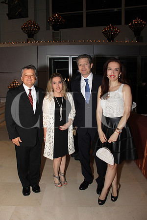 Raúl Plata, Adriana López de Plata, Bernardo Jaime y Ninfa López de Jaime