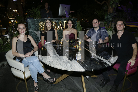 Isabel Barrozo, Paloma Pena, Margarita Coronado Eugenio Espino Barros y Hugo Porras
