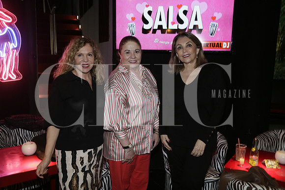 Gina Benavides, Chelo Hinojosa Margain e Irma Paras