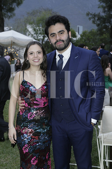 Ana Karén Williams y Samuel Aguirre