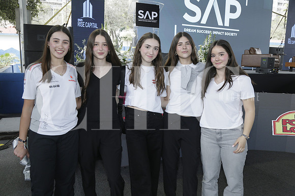 Valentina Perera, Valentina Rossi, Catalina Guzmán, Eugenia Letayff y Carmina García