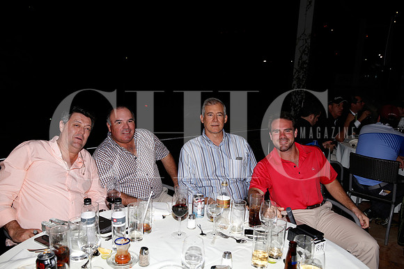 Mauricio Navarro,  Héctor Benavides, Alfredo De la Peña y Héctor Benavides