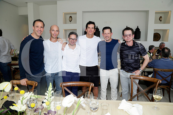 Francisco Montemayor, Fernando García, Juan Morales, Goyo Martínez, José Carlos Villanueva y Francisco González