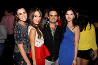 Feribel Torres, Marcela González, Julio Palu y Gaby Lozano