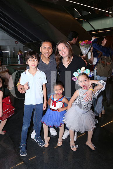 Abad Martínez, Mauricio Martínez, Fernanda Saldivar, Rafaela Martínez y Carlota Martínez 1
