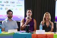 Hugo Ramírez, Javier García Iza y Andy Benavides