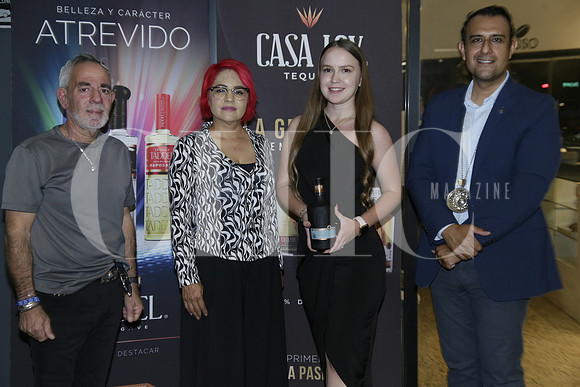 William Marcos, Rosalia Lazarin, Paola Garza y Marco Muñoz (3)