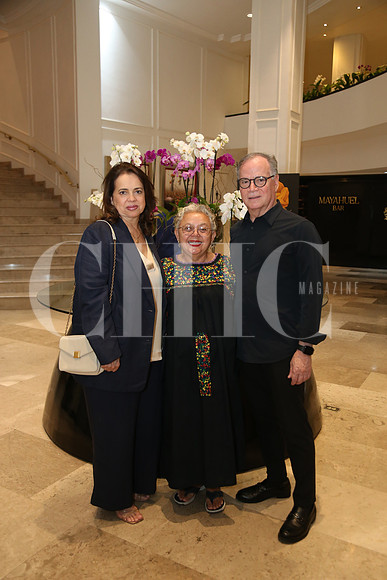 Pini Zambrano de Iturralde, Sabrina Bandera y Luis Iturralde
